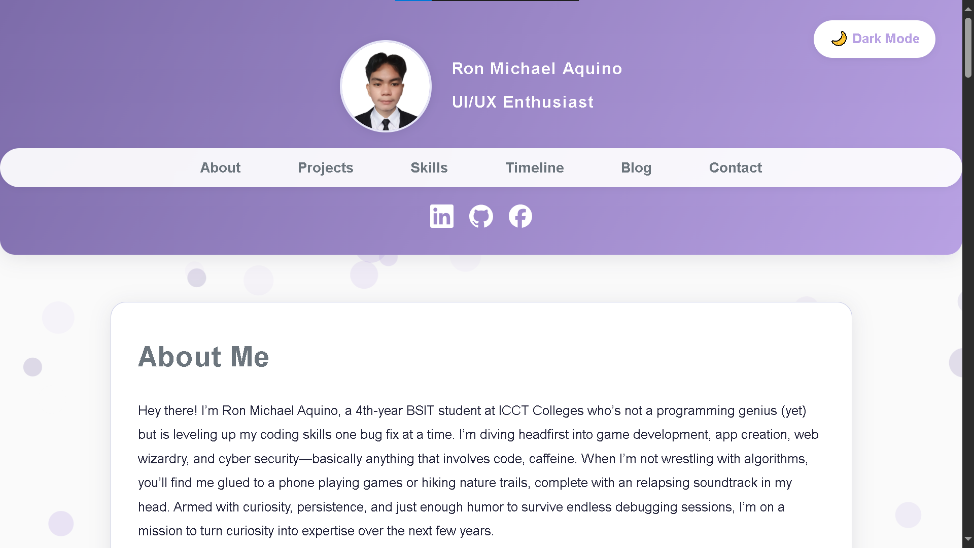 Portfolio Screenshot 1